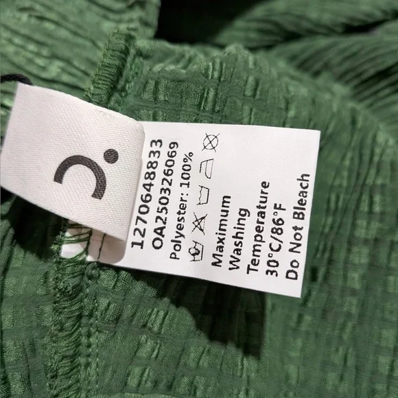 Commense Wide-Leg Pants with Textured Pattern - Picture 5 of 13